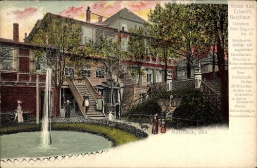Mittelbach großnaundorf - ak,
