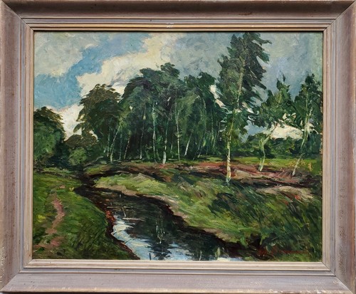 Gemälde öl landschaft - Öl,