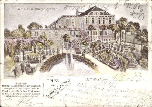 Mittelbach chemnitz in - ak,