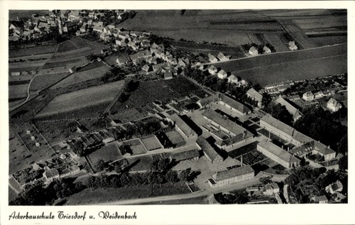 Triesdorf weidenbach in - ak,
