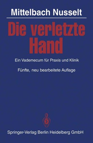 Die verletzte hand ein - die,