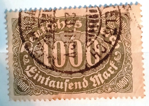 Briefmarke deutsches reich - deutsches,