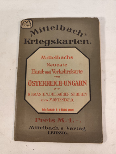 Mittelbach kriegskarte - mittelbach,