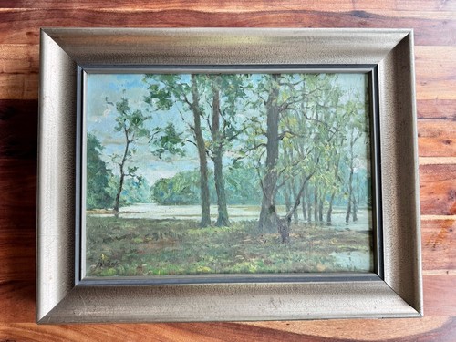 Flusslandschaft - , (wohl