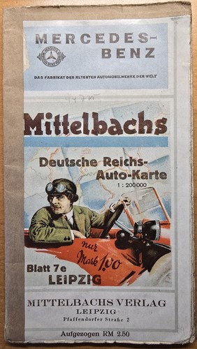 Deutsche reichs auto karte - deutsche,