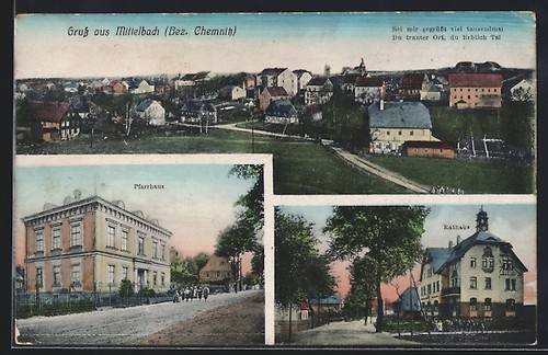 Mittelbach chemnitz - ak,