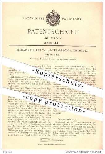 Original patent reibetanz - -, r.