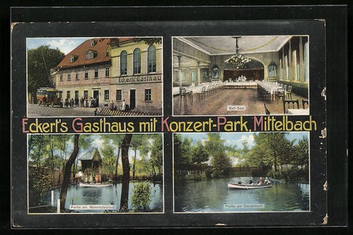 Mittelbach eckert s - ak, mittelbach,