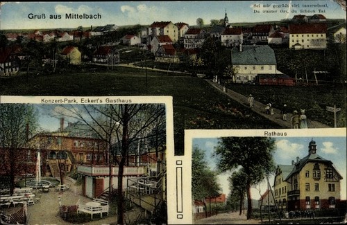 Mittelbach chemnitz in - ak,