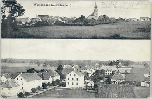 Weidenbach mittelfranken x - weidenbach,