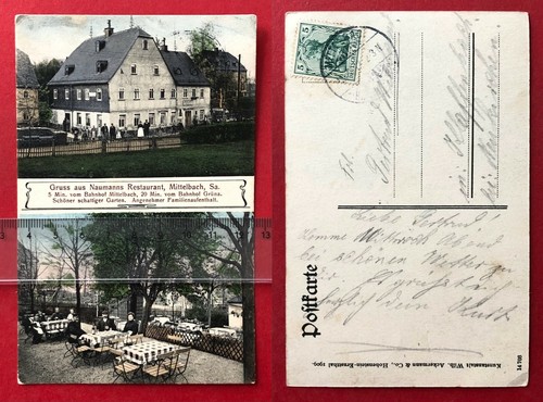 Mittelbach bei chemnitz - ak,